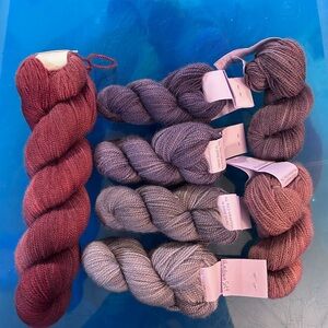 Miss Babs Caroline Gradient Set + Caroline Full Skein.  1178 yards total.